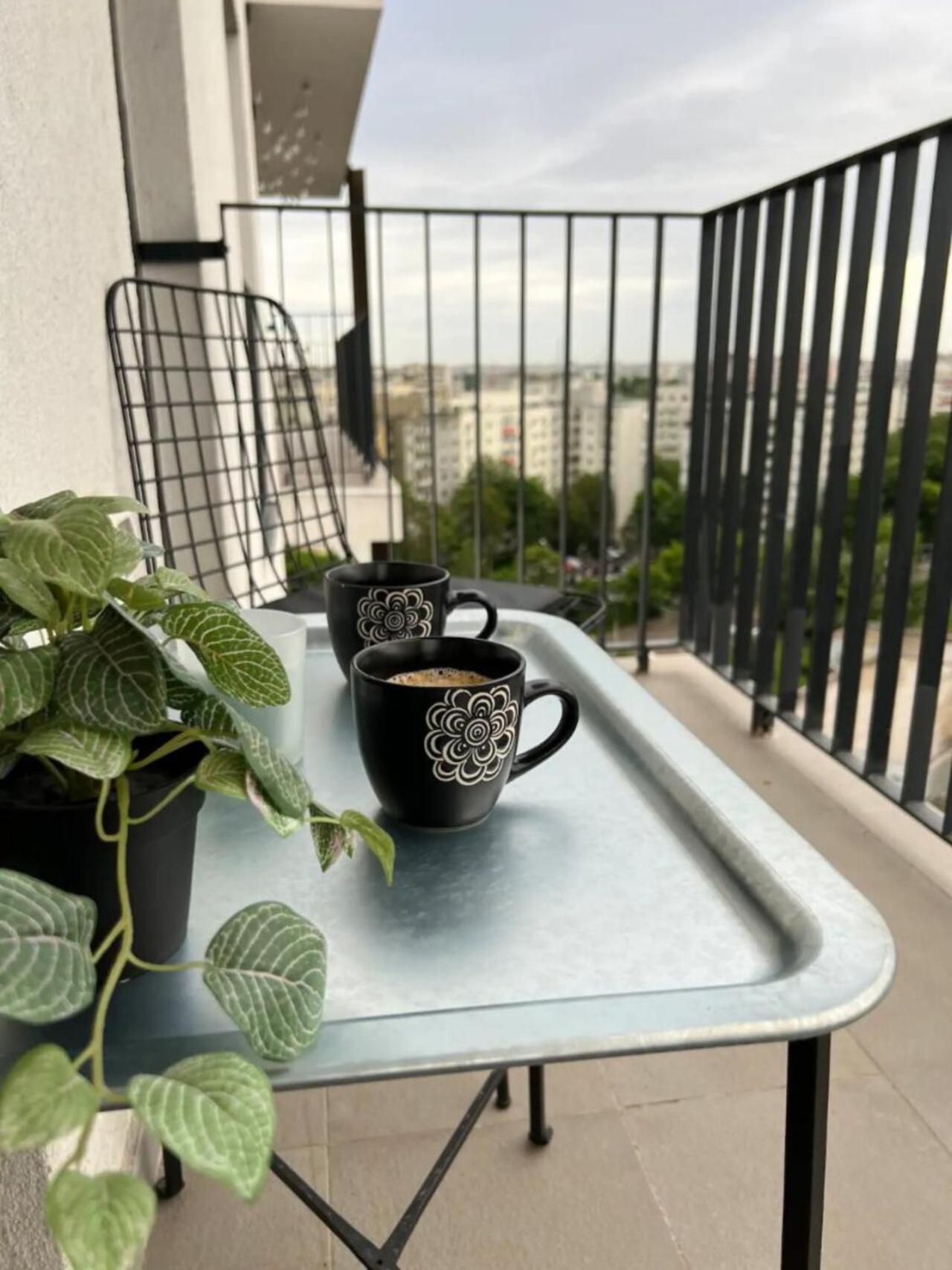High-Rise Luxury Apartment With Free Parking Bucharest Luaran gambar